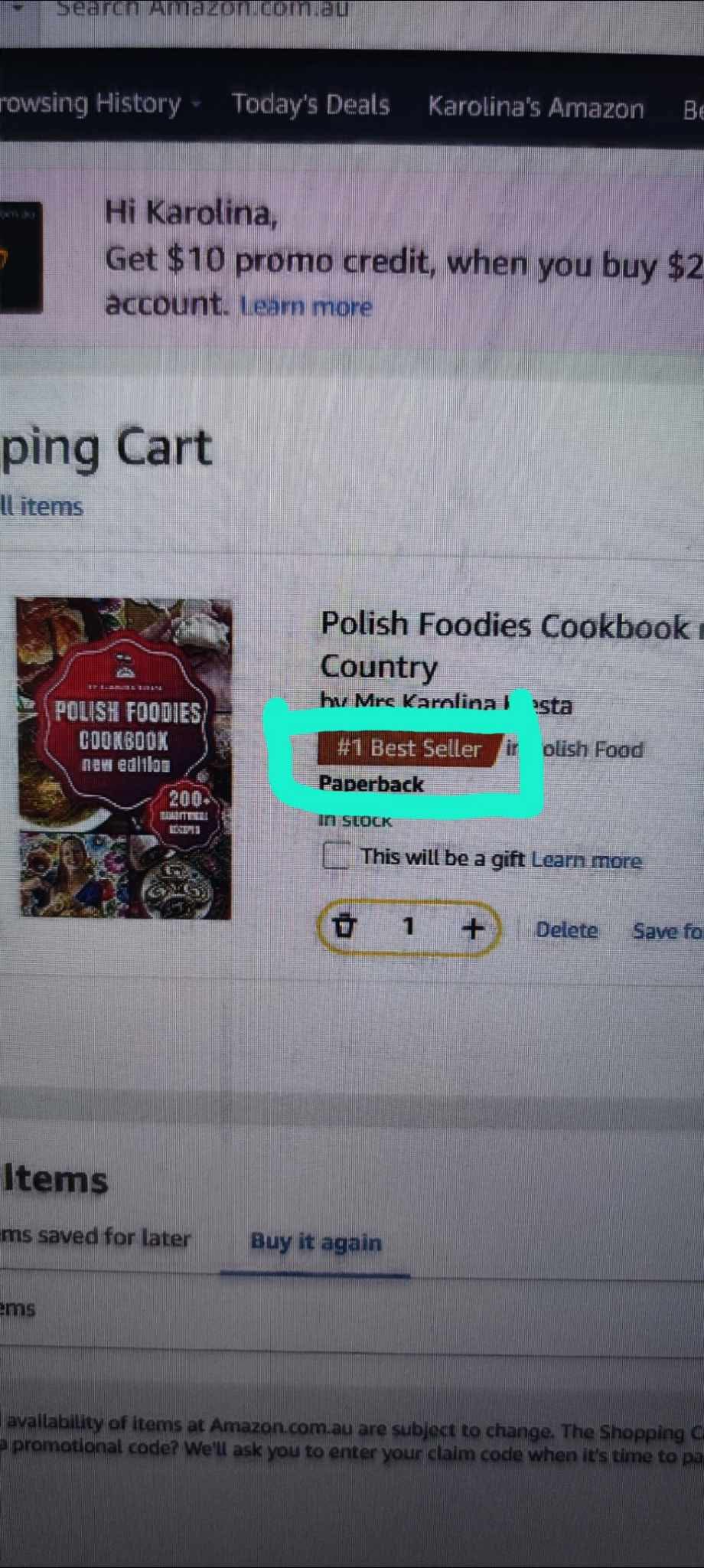 Amazon Bestseller